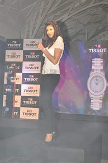 Model walk the ramp for launches ladies collection of Tissot watches