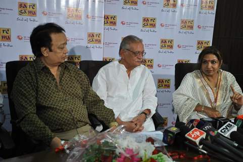 Gulzar's album 'The Best Of Gulzar Ever' launch by Sa Re Ga Ma