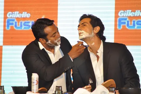 Arjun Rampal at launch of 'Gillette Fusion'