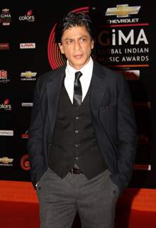 Shah Rukh Khan at 'Chevrolet Global Indian Music Awards' at Kingdom of Dreams in Gurgaon