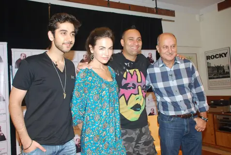 Speedy Singh promotions at Anupam Kher's actor prepares studio at Santacruz