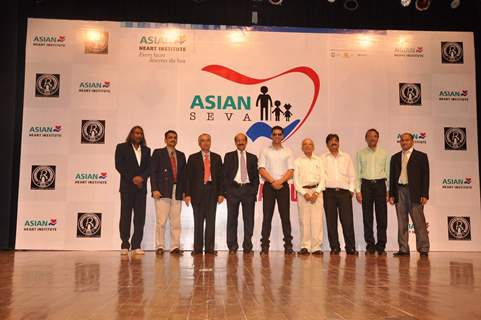 Akshay Kumar at Asian Heart Institute CSR initiative launch at Shanmukhanand Hall in Mumbai. .