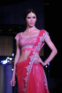 Model walks the ramp for Rocky S at Aamby Valley City India Bridal Week 2011 Day 1 at Sahara Star