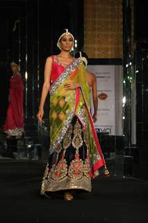 Model walks the ramp for Vikram Phadnis at Aamby Valley City India Bridal Week 2011 Day 1