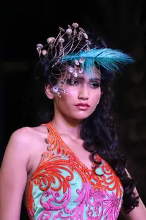Model walks the ramp for Anjalee and Arjun Kapoor at Aamby Valley City India Bridal Week 2011 Day 1