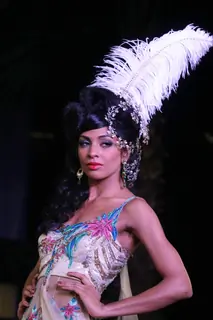 Model walks the ramp for Anjalee and Arjun Kapoor at Aamby Valley City India Bridal Week 2011 Day 1