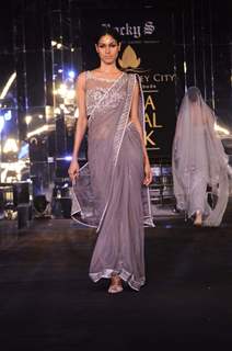 Model walk the ramp in Aamby Valley City India Bridal Week 2011 at Sahara Star