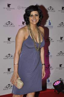 Mandira Bedi at Paris Hilton party bash at Enigma in Hotel JW Marriott, Juhu, Mumbai