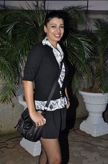 Mink Brar at Yogesh Lakhani's Birthday celebrations at Hotel Peninsula Grand in Saki Naka, Mumbai