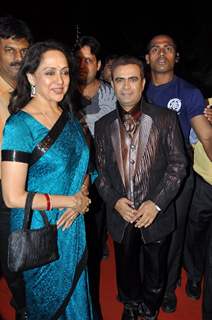 Hema Malini at Yogesh Lakhani's Birthday celebrations at Hotel Peninsula Grand in Saki Naka, Mumbai