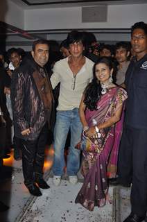 Shah Rukh Khan at Yogesh Lakhani's Birthday celebrations at Hotel Peninsula Grand in Saki Naka, Mumb