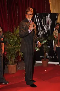 Amitabh Bachchan at ITA Awards at Yashraj studios in Mumbai