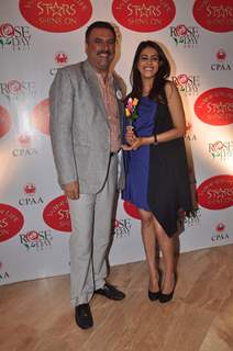 Genelia and Boman at CPAA Rose Day meet