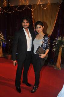 Gaurav Chopra and Mouni Roy at ITA Awards at Yashraj studios in Mumbai