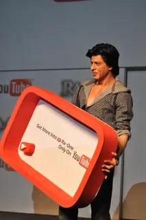 Shah Rukh Khan launched custom built movie channel on YouTube for his upcoming film 'Ra.One'
