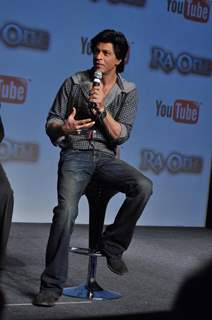 Shah Rukh Khan launched custom built movie channel on YouTube for his upcoming film 'Ra.One'