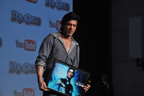 Shah Rukh Khan launched custom built movie channel on YouTube for his upcoming film 'Ra.One'