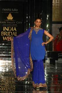 Model walks on the ramp for Neeta Lulla Show at India Bridal week 2011 Day 4 in Grand Hyatt, Mumbai