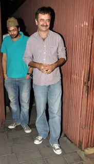 Rajkumar Hirani at Ranbir Kapoor birthday party and Rockstar bash at Aurus