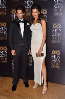 Siddharth Mallya with Deepika at GQ celebrates its 3rd anniversary in India with the Men of the Year