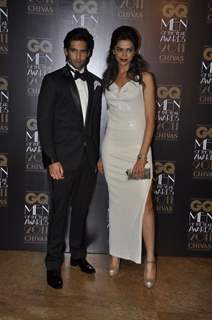 Deepika with Siddharth Mallya at GQ Men Of The Year Awards 2011 at Grand Hyatt in Mumbai