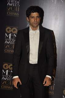 Farhan Akhtar at GQ Men Of The Year Awards 2011 at Grand Hyatt in Mumbai