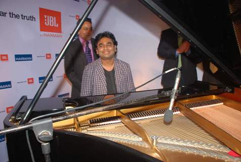 A.R. Rahman promotes JBL Harman in ITC Parel