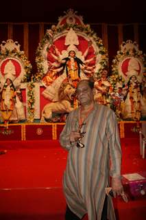 Celebs at Sarbojanin Durga Puja Pandal in Mumbai