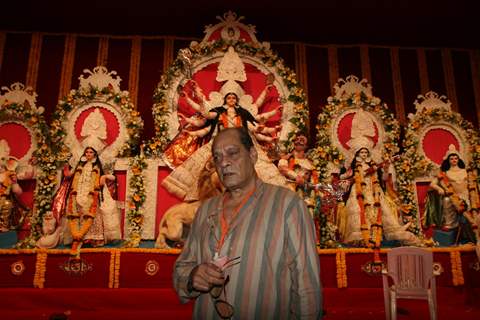 Celebs at Sarbojanin Durga Puja Pandal in Mumbai