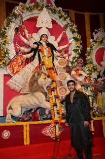 Celebs at Sarbojanin Durga Puja Pandal in Mumbai