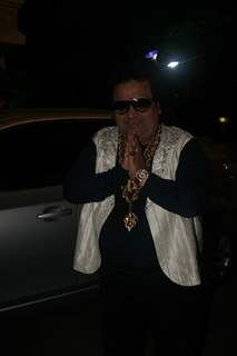 Bappi Lahiri grace Sanjay Dutt's Mata Ki Chowki in Bandra