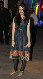 Shraddha Kapoor grace Sanjay Dutt's Mata Ki Chowki in Bandra