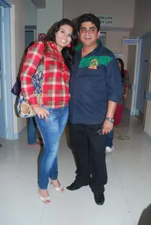 Tanya Abrol with Producer Rajan Shahi’s new show Kuch Toh Log Kahege bash