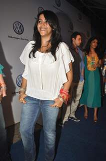 Ekta Kapoor attend the Planet Volkswagen launches party at Blue Frog