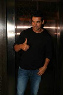 John Abraham at Success party of 'Force' movie