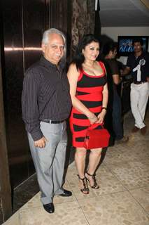 Kiran and Ramesh Sippy at Success party of 'Force' movie