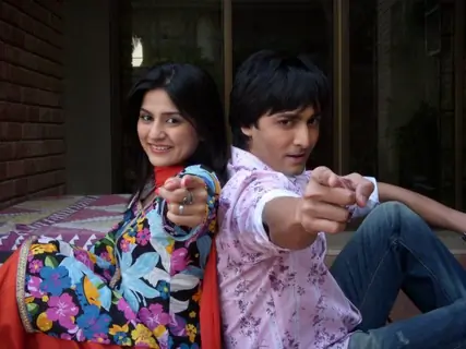 Sanam Baloch with Danish Taimoor