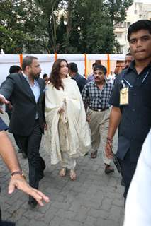 Aishwarya Rai Bachchan during the launch of album 'Shri Hanuman Chalisa' in Mumbai