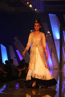 Model walks the ramp in People Magazine - UTVSTARS Best Dressed Show 2011 party at Grand Hyatt