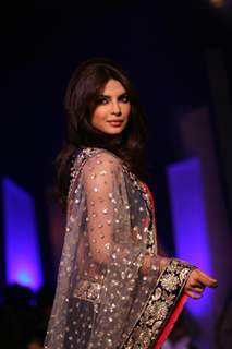 Priyanka Chopra pose during the Magazine - UTVSTARS Best Dressed Show 2011 party at Grand Hyatt