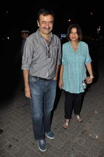 Rajkumar Hirani at Success party of film 'Love Breakups Zindagi' at Aurus Pub in Juhu, Mumbai