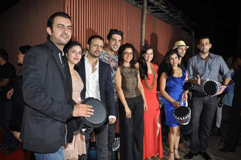 Cast and Crew at Success party of film 'Love Breakups Zindagi' at Aurus Pub in Juhu, Mumbai