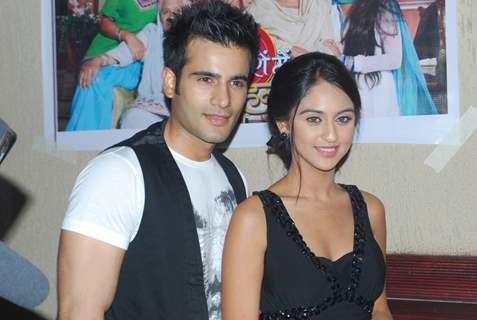 Karan Tacker and Krystle Dsouza at launch party of show Ek Hazaaron Mein Meri Behna Hain