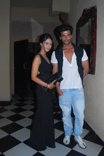 Krystle Dsouza and Kushal Tandon at launch party of their show Ek Hazaaron Mein Meri Behna Hain