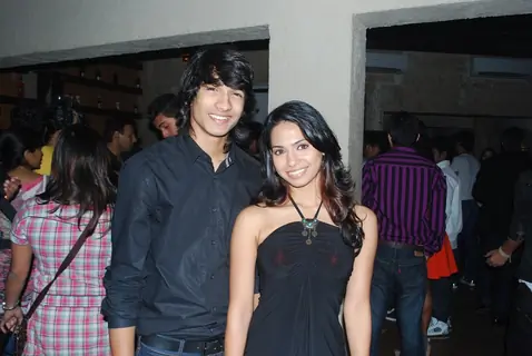 Sneha Kapoor and Shantanu Maheshwari of Dil Dostii Dance at the 100 ep completion party of their sho