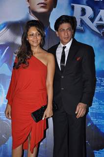 Shah Rukh Khan during the felicitation of Gauri Khan by Volkswagen Phaeton in Mumbai