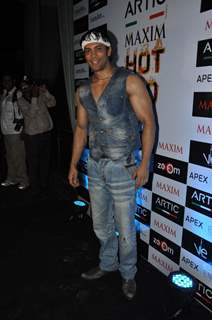 Akashdeep Saigal at Maxim Magazine's new cover launch at Vie Lounge in Juhu, Mumbai