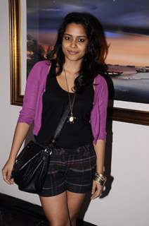 Shahana Goswami at Shesh Lekha's exhibition in Mumbai