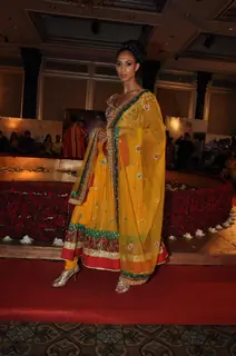 Model walks the ramp for Maheka Mirpuri's Show