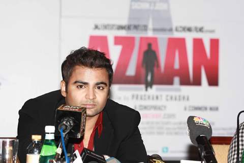 Sachin Joshi at Press Conference of film 'Aazaan'